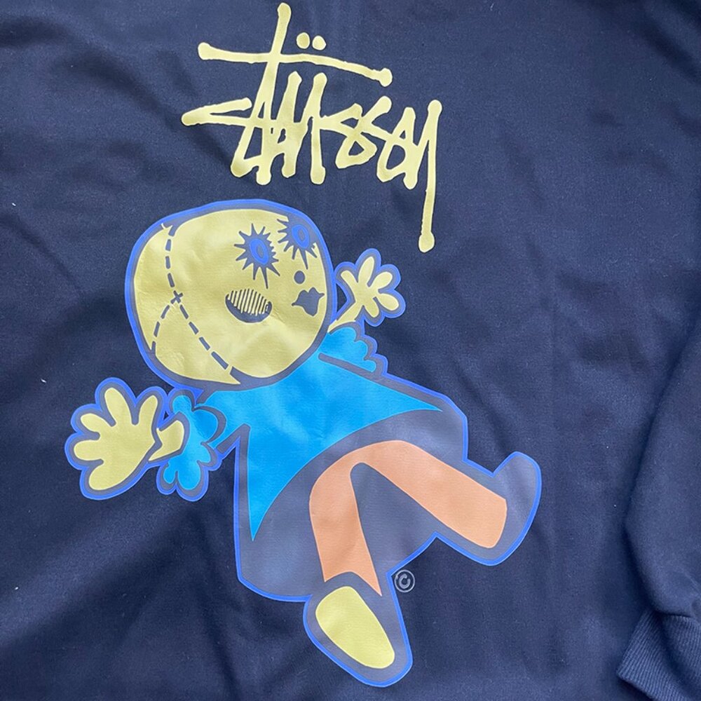 Stussy Dollie Zip Puppet Hoodie Black Hoodies - Picture 8 of 9